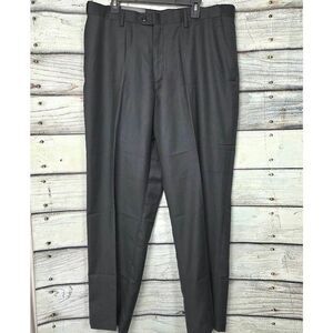 Black Dress Pants Expandable Waist Mens 40x32